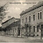 Sátoraljaújhely, Kazinczy utca, Soltis Imre borbély és fodrász terme