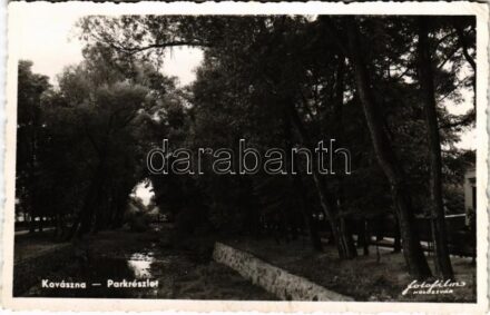 Kovászna, Covasna; Park / park (EK)