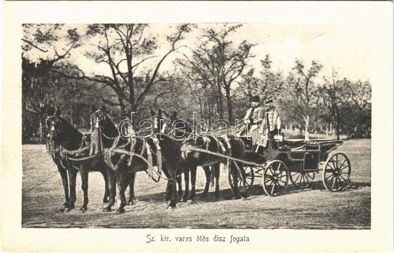 Debrecen, Sz. kir. város ötös díszfogata, magyar folklór