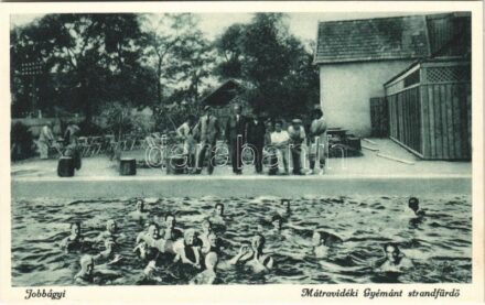 Jobbágyi, Mátravidéki Gyémánt strandfürdő, fürdőzők