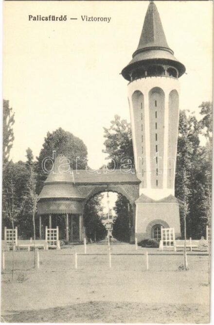 Palics, Palic; Víztorony / water tower (EK)