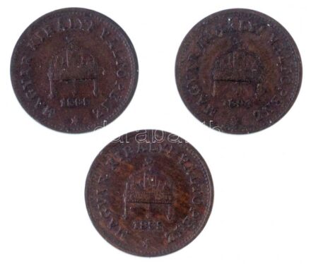 1894KB-1901KB 1f Br (5xklf) T:2,2- Adamo K1