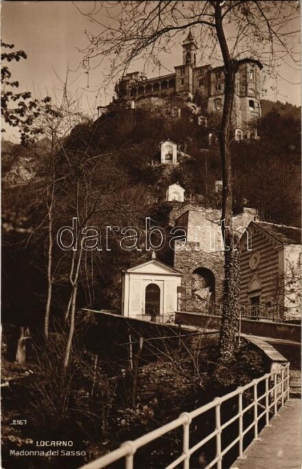 1913 Locarno, Madonna del Sasso / sanctuary, pilgrimage church