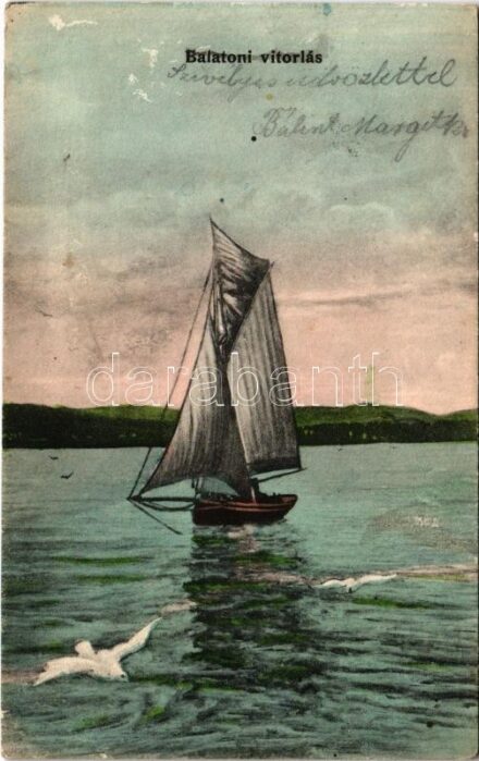 1905 Balaton, vitorlás (fl)