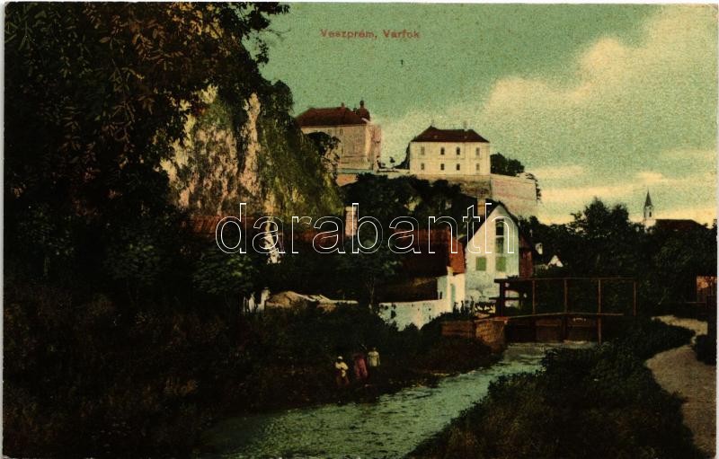 1908 Veszprém, Várfok. Fodor Ferenc kiadása