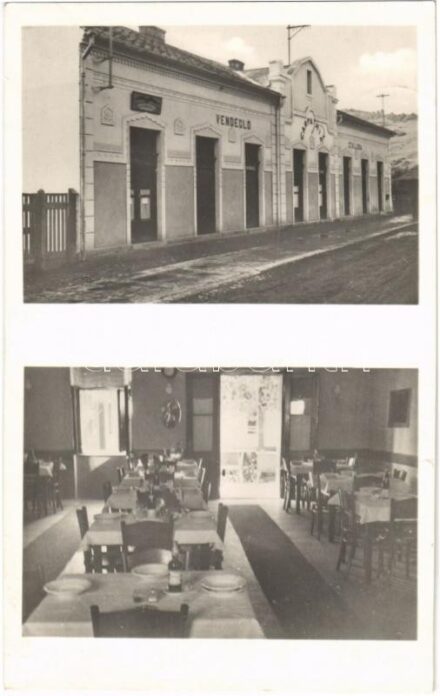 1943 Ökörmező, Volove Polje, Mizhhirya; Carpathia szálloda, vendéglő, étterem, belső / hotel and restaurant, interior