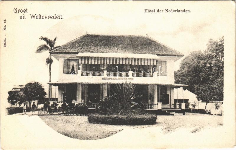 Weltevreden (Jakarta), Hotel der Nederlanden