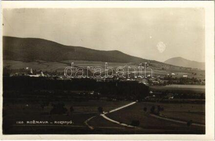 Rozsnyó, Roznava; látkép. Josef Fuchs kiadása / general view