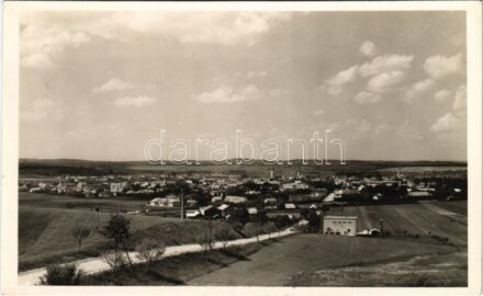 Rimaszombat, Rimavská Sobota; látkép, vasútállomás / general view, railway station