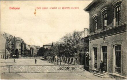 Budapest I. Déli Vasút részlet és Alkotás utca (EK)