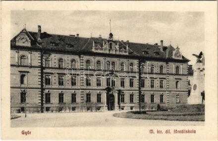 1912 Győr, M. kir. áll. főreáliskola