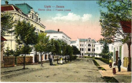 Lipik, Glavna ulica / Fő utca / main street (EK)