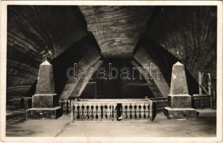 1941 Désakna, Ocna Dejului; M. kir. sóbánya, belső / salt mine, interior (EK)