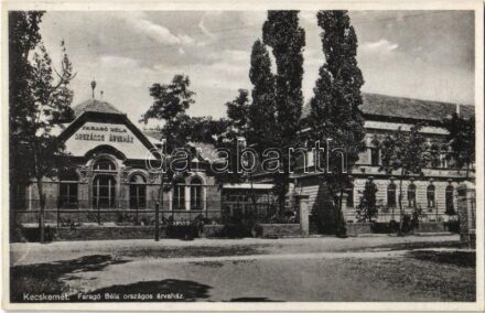 Kecskemét, Faragó Béla országos árvaház