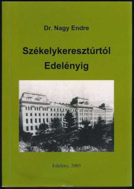 Nagy Endre: Székelykeresztúrtól Edelényig. Edelény, 2005, Mágnkiadás. Második, bővített kiadás. Fekete-fehér fotókkal. Kiadói papírkötés, foltos.