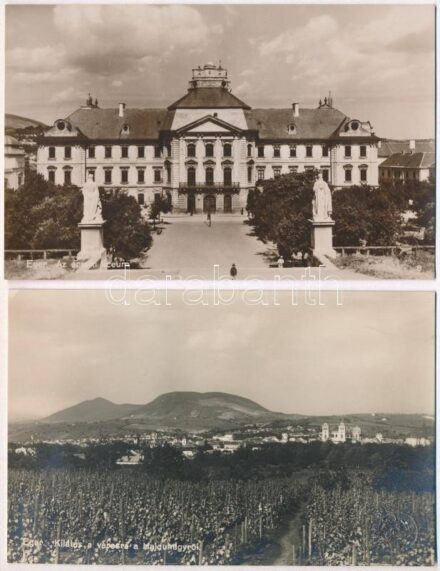 Eger - 9 db régi képeslap / 9 pre-1945 postcards