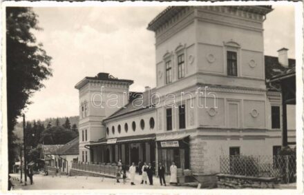 Borszék-fürdő, Borsec; Speranta szálló és bazár / hotel and shop