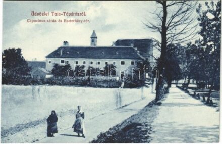 Tata-Tóváros, Capucinus zárda, Eszterházy tér