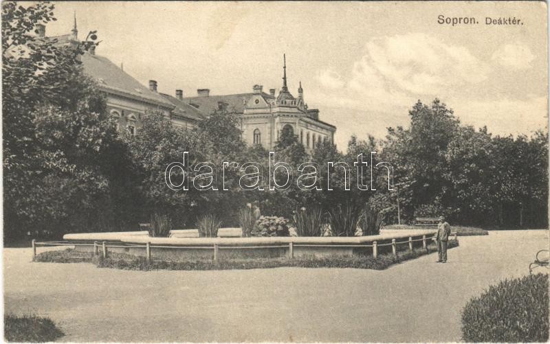 1913 Sopron, Deák tér