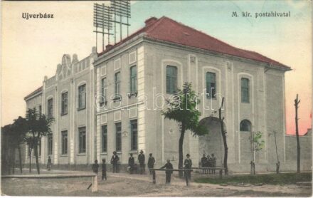 1913 Újverbász, Verbász, Novi Vrbas; M. kir. postahivatal / post office