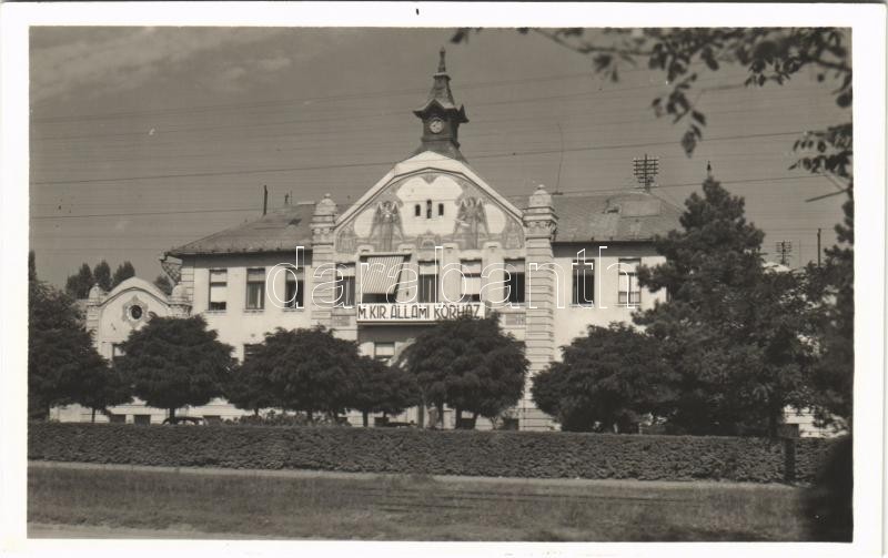 Újvidék, Novi Sad; M. kir. állami kórház / hospital