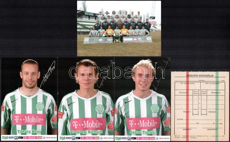 11 db sporttal, többségében Fradival (FTC) kapcsolatos reklámnyomtatvány - Image 2