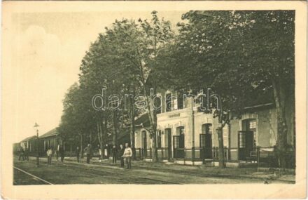 Hódság, Odzaci; vasútállomás / Zeljeznicka stanica / Bahnhof / railway station (EK)