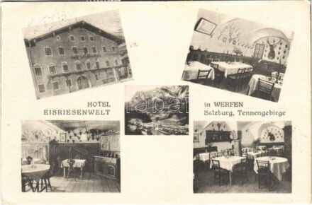 1930 Werfen, Hotel Eisriesenwelt (Salzburg, Tennengebirge) / interior (EK)