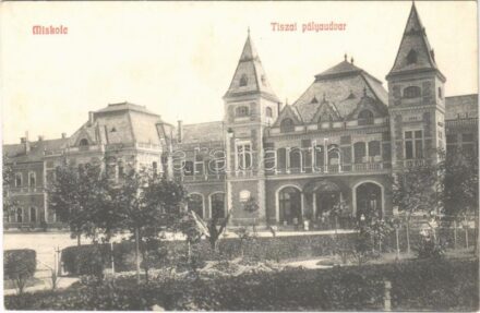 Miskolc, Tiszai pályaudvar, vasútállomás. Fodor Zoltán kiadása