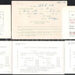 cca 1960-1980 6 db Qsl, rádióamatőr képeslap, kártya - Image 2