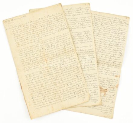 1830 Helytartótanácsi jegyzőkönyv, 1830. jan., latin nyelven, 3 foltos lappal, 6 sztl. lev.