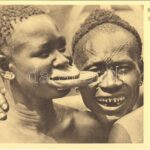 Tányérajkú négerek / Sara Kaba. Négresses a plateaux / Lippen-Negerinnen / African folklore, lip plate