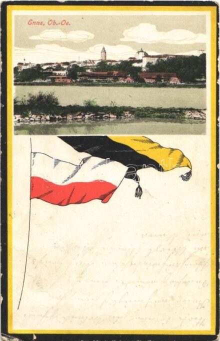 Enns. Art Nouveau flag (Rb)