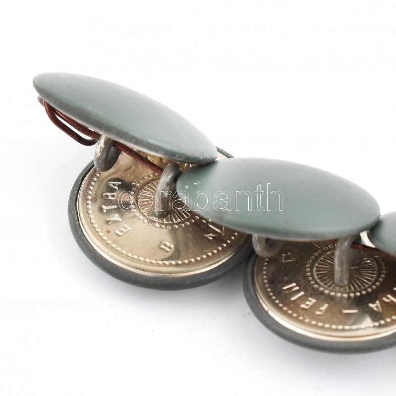cca 1916 Osztrák-Magyar Monarchia köpeny gombok 14 db új állapotban / Austro-Hungarian coat buttons in flawless condition 14 pcs. - Image 2