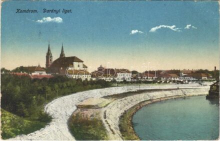 1915 Komárom, Komárnó; Darányi liget / park