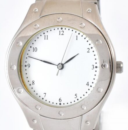 Arthus Bertand Electricite de France (EDF) kvarc karóra eredeti fém dobozban. elem nélkül / collector's watch in original box
