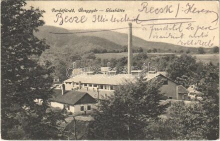 1927 Parádfürdő, Üveggyár