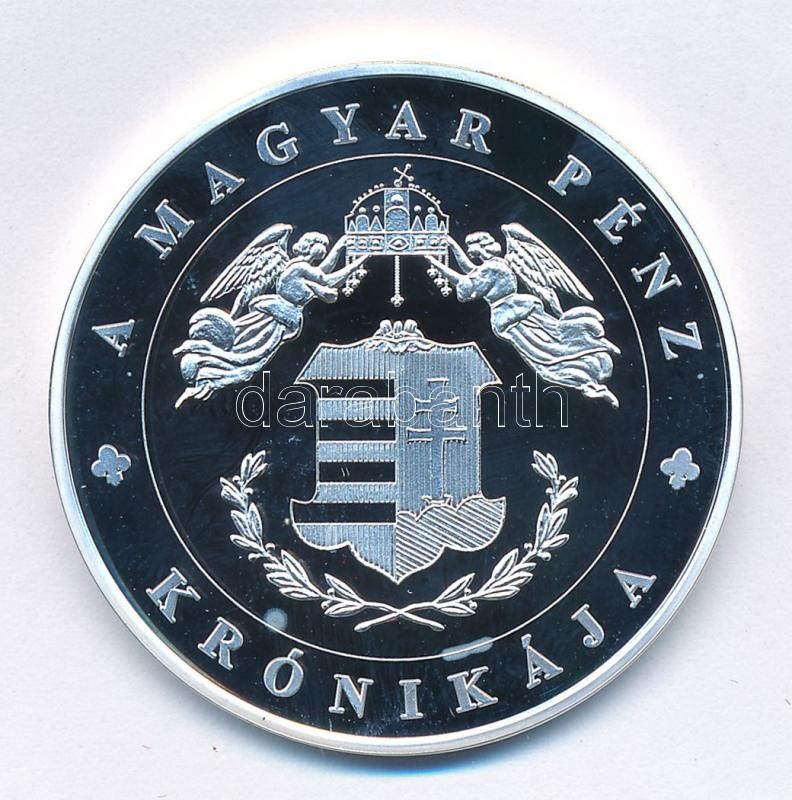 DN 'A magyar pénz krónikája - Merénylet a trónörökös ellen' Ag emlékérem (20g/0.999/38,61mm) T:PP kis fo. - Image 2
