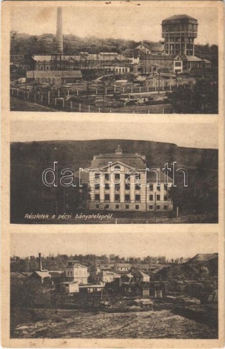 Pécs, Mecsekszabolcs bányatelep, Szent István akna (ázott / wet damage)