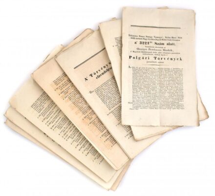 1832 Nemes Somogy vármegye nagygyűlésének kivonata a polgári törvények javallatai iránt, 67p