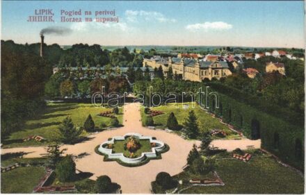 Lipik, Pogled na perivoj / park