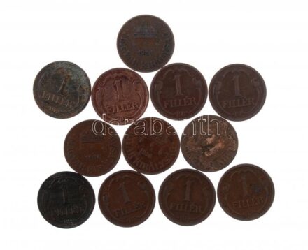1926-1939. 1f Br (12db) T:2-,3 Adamo P1