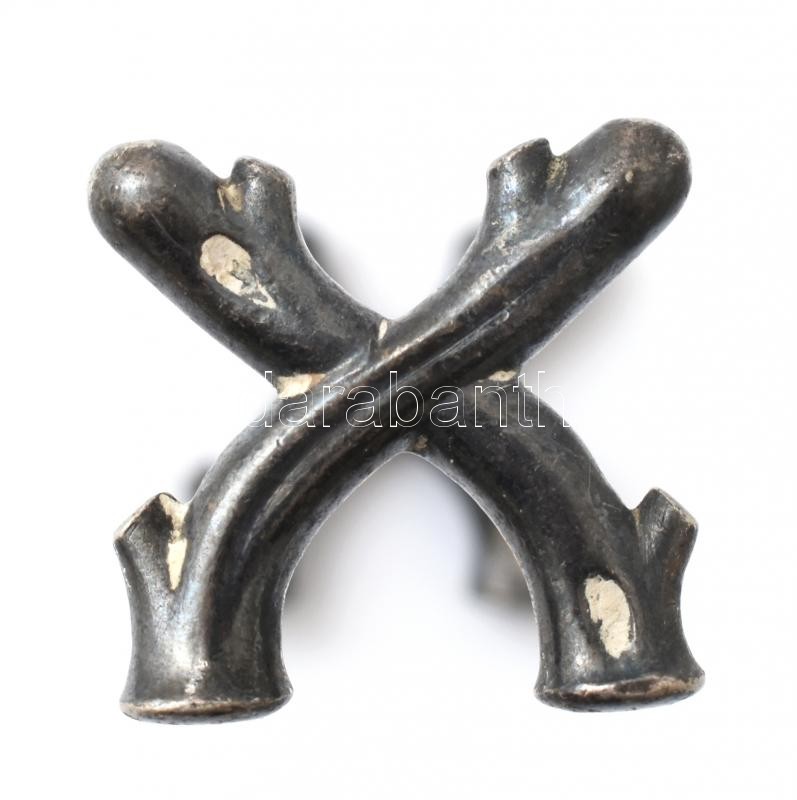 6 db ezüstözött Berndorf alpakka késbak. Jelzettek. 9,5 cm - Image 2