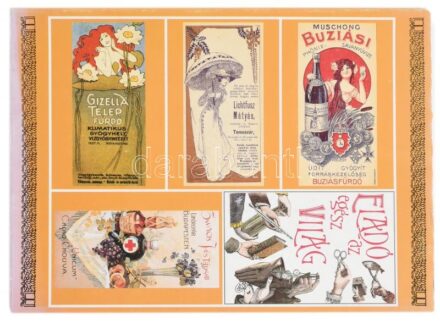 Eladó az egész világ. Képes és (képtelen) hirdetéstörténet. Szerk.: Szokács Eszter. Bp., én., AB OVO. Kiadói papírkötés, kiadói papír védőborítóval.