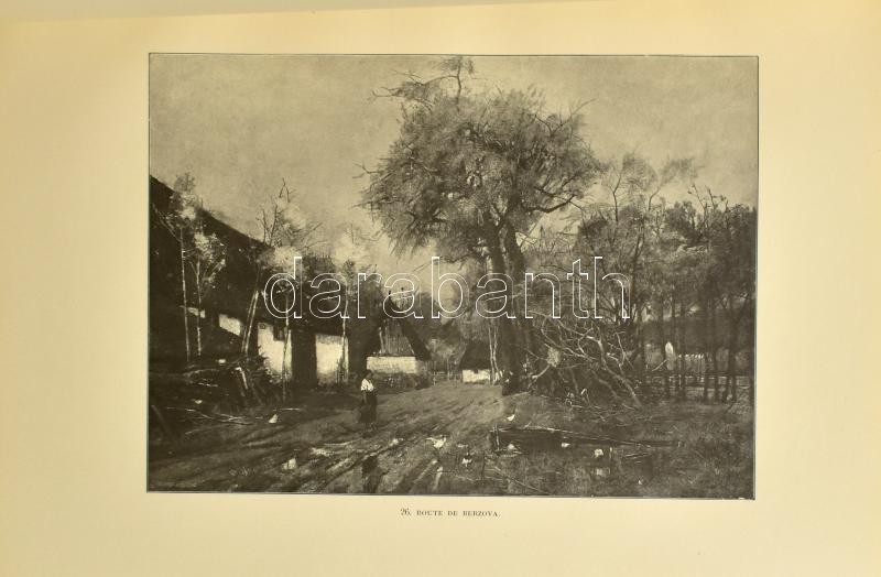Béla, Lázár: Ladislas de Paál. / Paál László. Paris, 1904. L'art Ancien et Moderne. 151 p. Fűzve,kiaói papírborítóban, jó állapotban. - Image 3