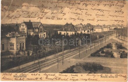 Budapest XVI. Mátyásföld, Mátyás király tér. Varga Sándor kiadása (Rb)