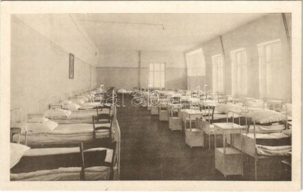 Kolozsvár, Cluj; Marianum, belső, hálószoba / girl school, interior, bedroom