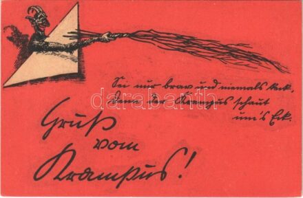 Gruss vom Krampus. L.W.K.W.