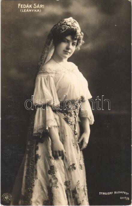 1913 Fedák Sári (Leányka) Strelisky felvétele (EK)