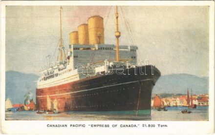1928 Canadian Pacific Steamships RMS 'Empress of Canada' ocean liner (EK)